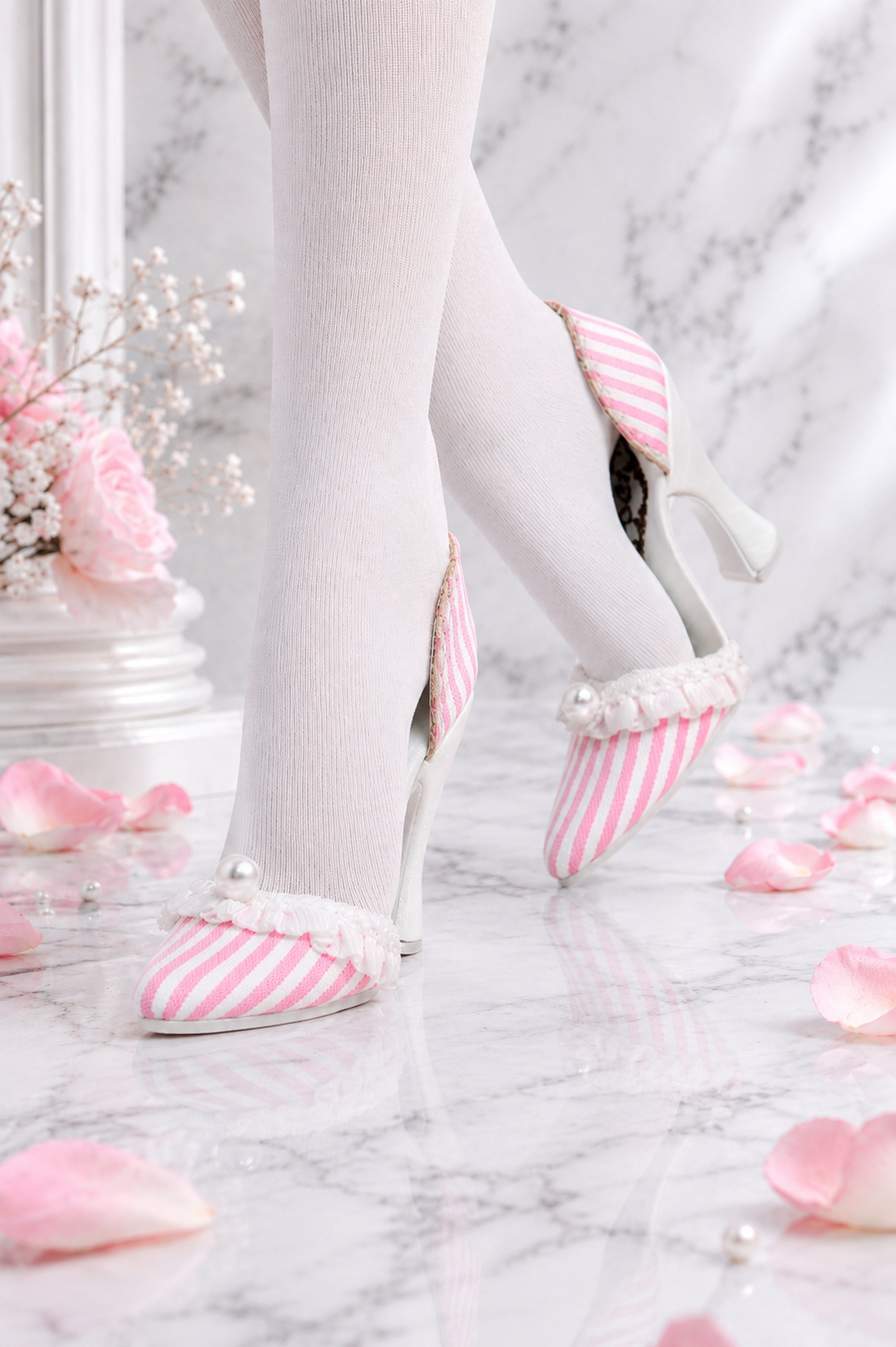 Luxurious Layers Striped Mules (Three Colors to Choose From) — VDC